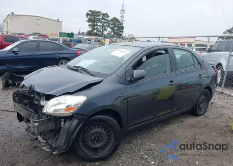 2012 Toyota Yaris z USA, uszkodzony, nr VIN JTDBT4K32C1421134